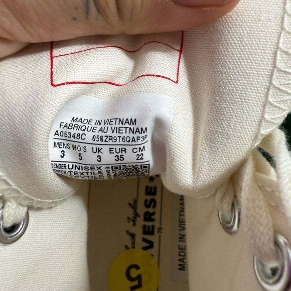 Converse Chuck 70 de luxe heel White Heeled Boots for Women like new - Picture 3 of 9